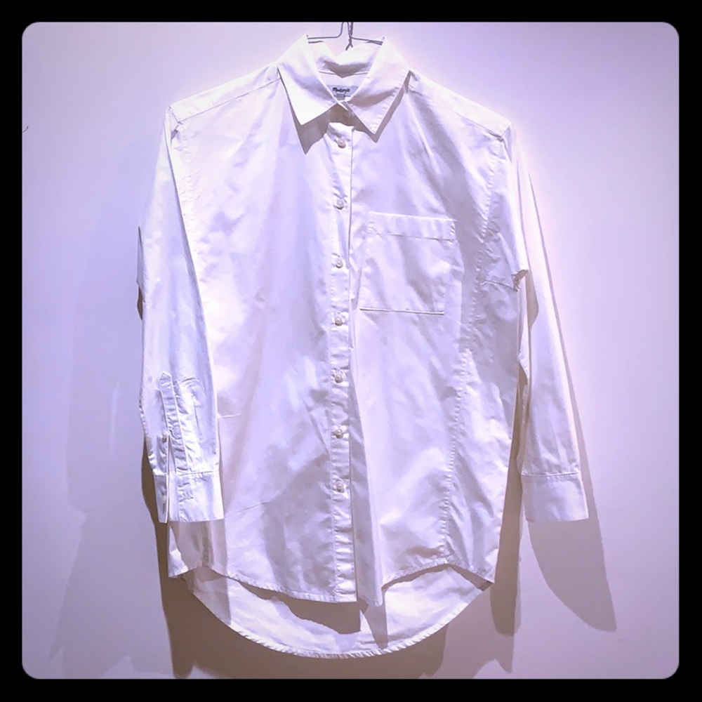 Madewell white cotton button down  Size - XXS